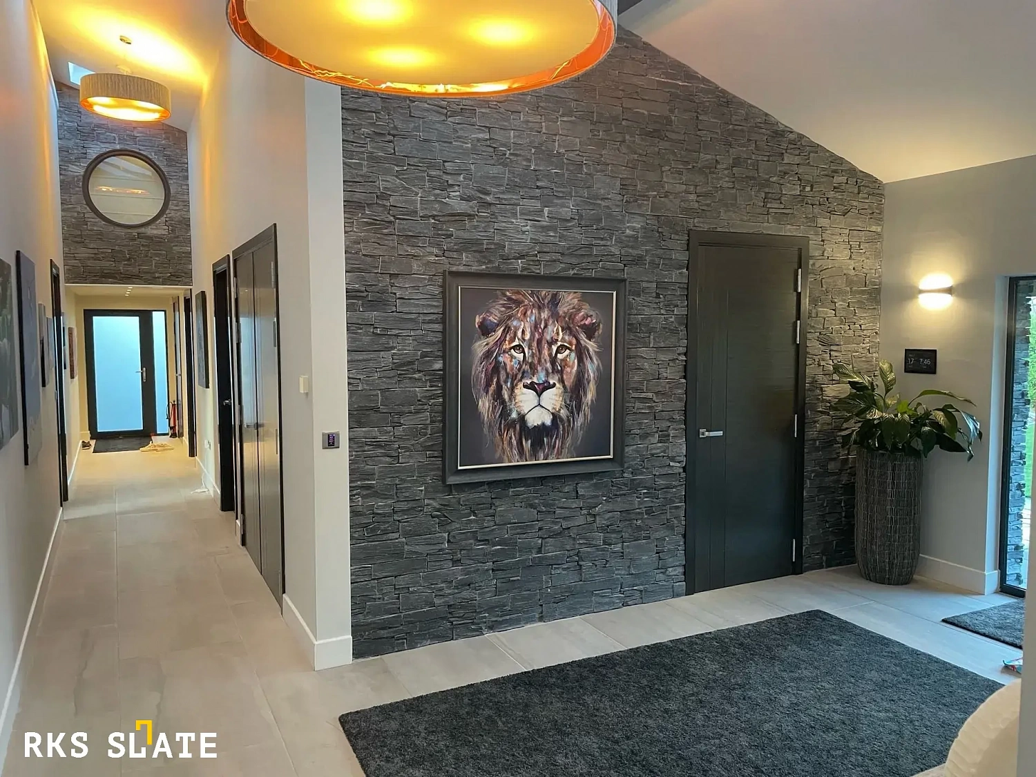 3D панели RKS SLATE Сланец Black Slate Country