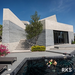 Облицовочный камень панель RKS SLATE Сланец Black Waterfall Pencil