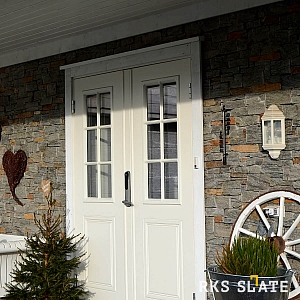 Камень фасадный облицовочный RKS SLATE Кварцит Boston Blend Country