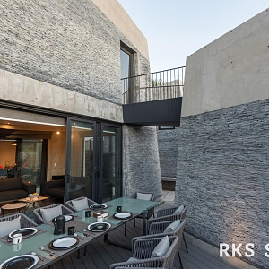 Отделочный камень RKS SLATE Сланец Black Waterfall Pencil