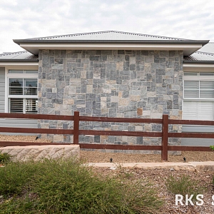 Облицовочные камни для фасада дома RKS SLATE Кварцит Nordic Blend Country