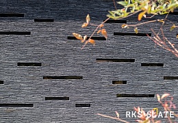 3D панели RKS SLATE Сланец Black Waterfall Pencil