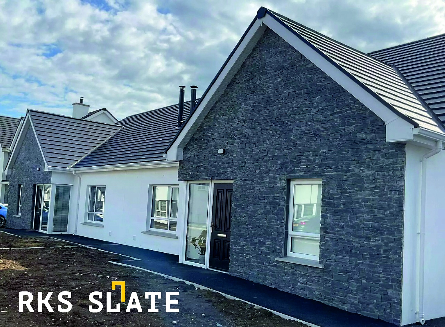 3D панели RKS SLATE Сланец Black Slate Country