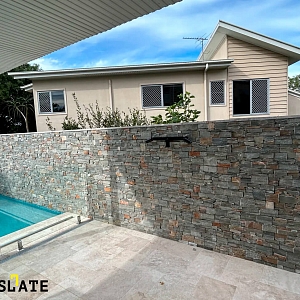 Камень фасадный облицовочный RKS SLATE Кварцит Boston Blend Country