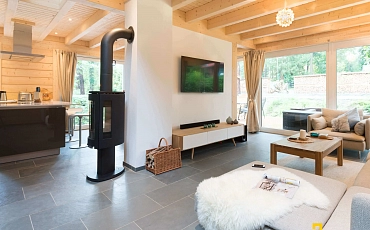 Сланцевая плитка RKS SLATE Brazil Grey в интерьере