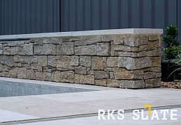 3D панели RKS SLATE Кварцит Sesame Yellow Country