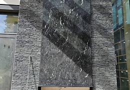 3D панели RKS SLATE Сланец Black Waterfall Pencil