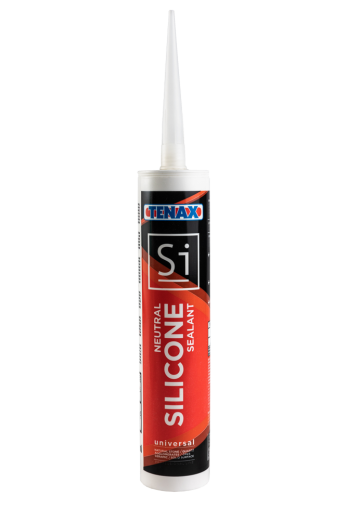 Герметик для камня Si Silicone Black (чёрный) 0,3л TENAX