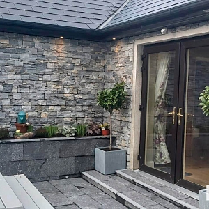 Натуральный облицовочный камень RKS SLATE Кварцит Nordic Blend Country