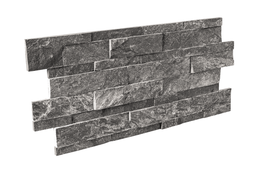 3D мозаика из камня RKS SLATE Кварцит Monsoon Black Rockface