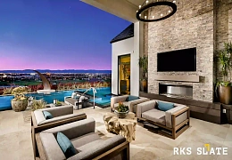 3D панели RKS SLATE Травертин Silver Travertin