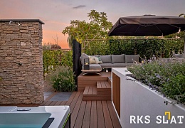 3D панели RKS SLATE Кварцит Sesame Yellow Country