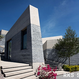 Декоративный отделочный камень RKS SLATE Сланец Black Waterfall Pencil