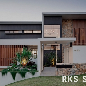 Отделка дома декоративным камнем RKS SLATE Beige Grey Quartz Loose