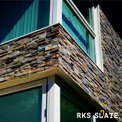 3D панели RKS SLATE Сланец Multicolor Classic облицовка фасада