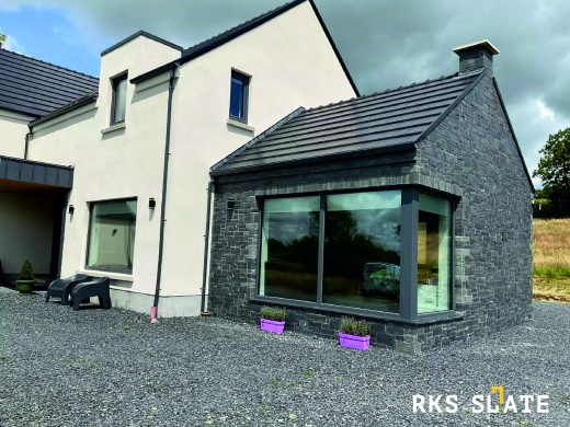 Панель облицовочная фасадная RKS SLATE Сланец Black Slate Country