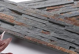 3D панели RKS SLATE Сланец Dark Multicolor Pencil