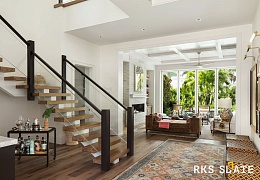 3D панели RKS SLATE Кварцит White Quartz Classic