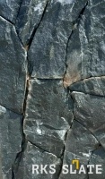 Облицовочный камень для фасада RKS SLATE Black Pearl Marble Loose