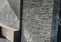 3D панели RKS SLATE Сланец Black Waterfall Pencil