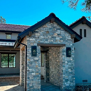 Фасадные панели крупный камень RKS SLATE Кварцит Nordic Blend Country