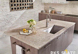 3D панели RKS SLATE Кварцит White Quartz Classic