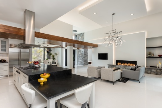 3D панели из природного камня, выполненные из кварцита Nordic Blend Country